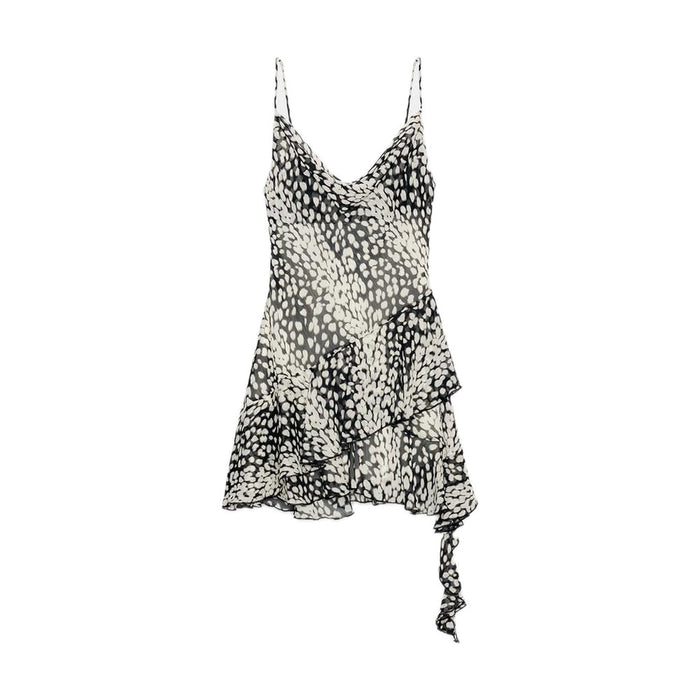 Luna Leopard Ruffle Dress