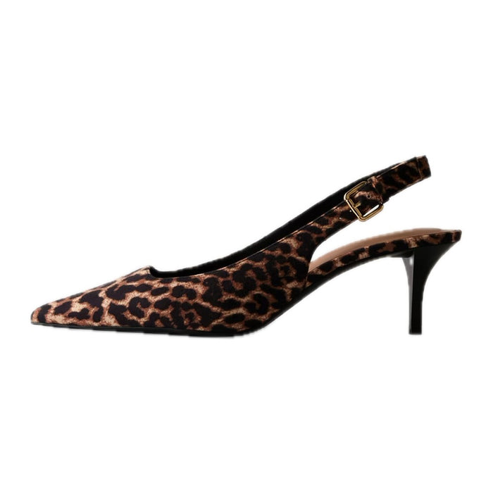 Mia Leopard Slingback Heels
