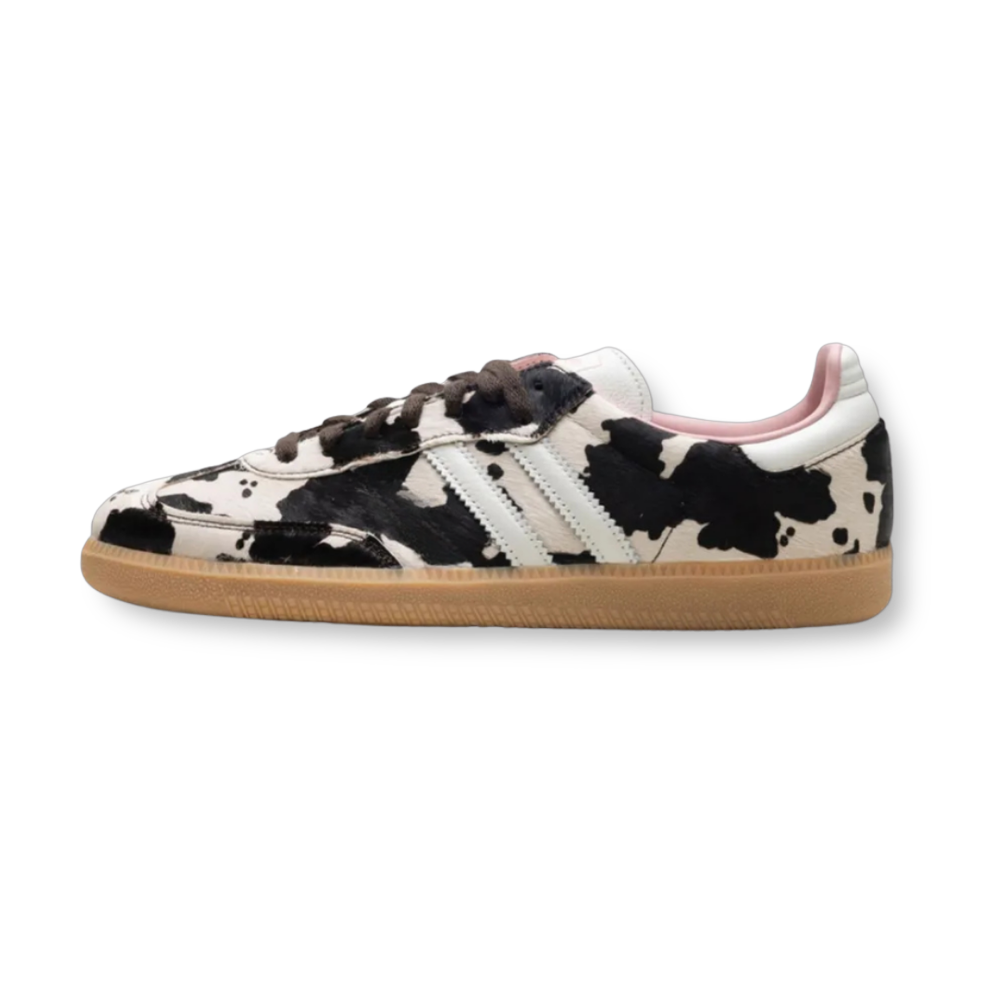 Daisy Cow Print Trainers