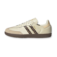 Ivory Leopard Stripe Trainers